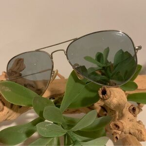 Ray Ban‎ RB3026 Transparent Aviator Small Metal II Sunglasses